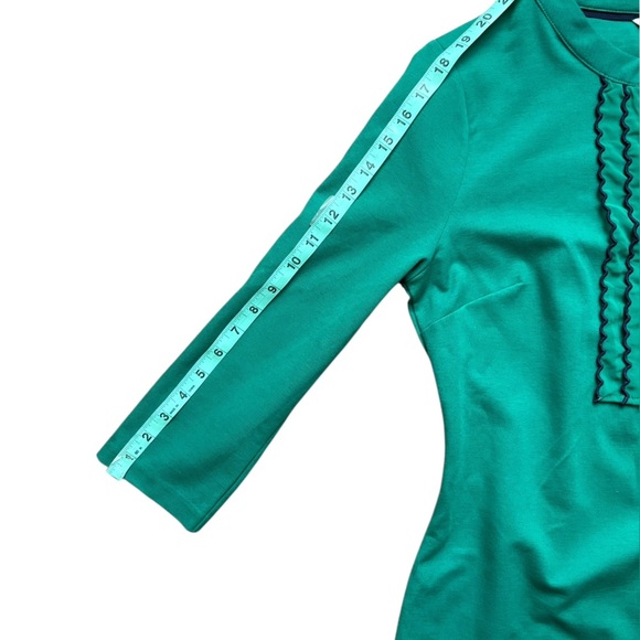 Boden Florence Ponte green Shift Dress size 8L - Picture 5 of 11
